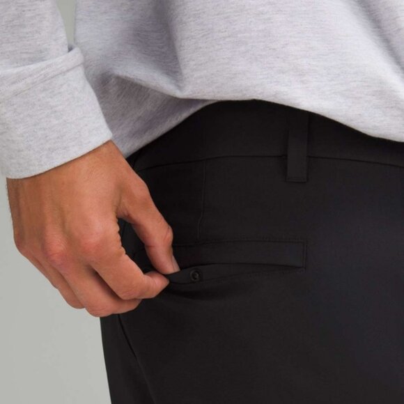 NWT Lululemon ABC Slim-Fit Trouser 34" *Warpstreme Black - Picture 4 of 11